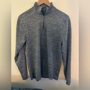Men’s Small Old Navy Active 1/4 Zip Heather Gray Jacket